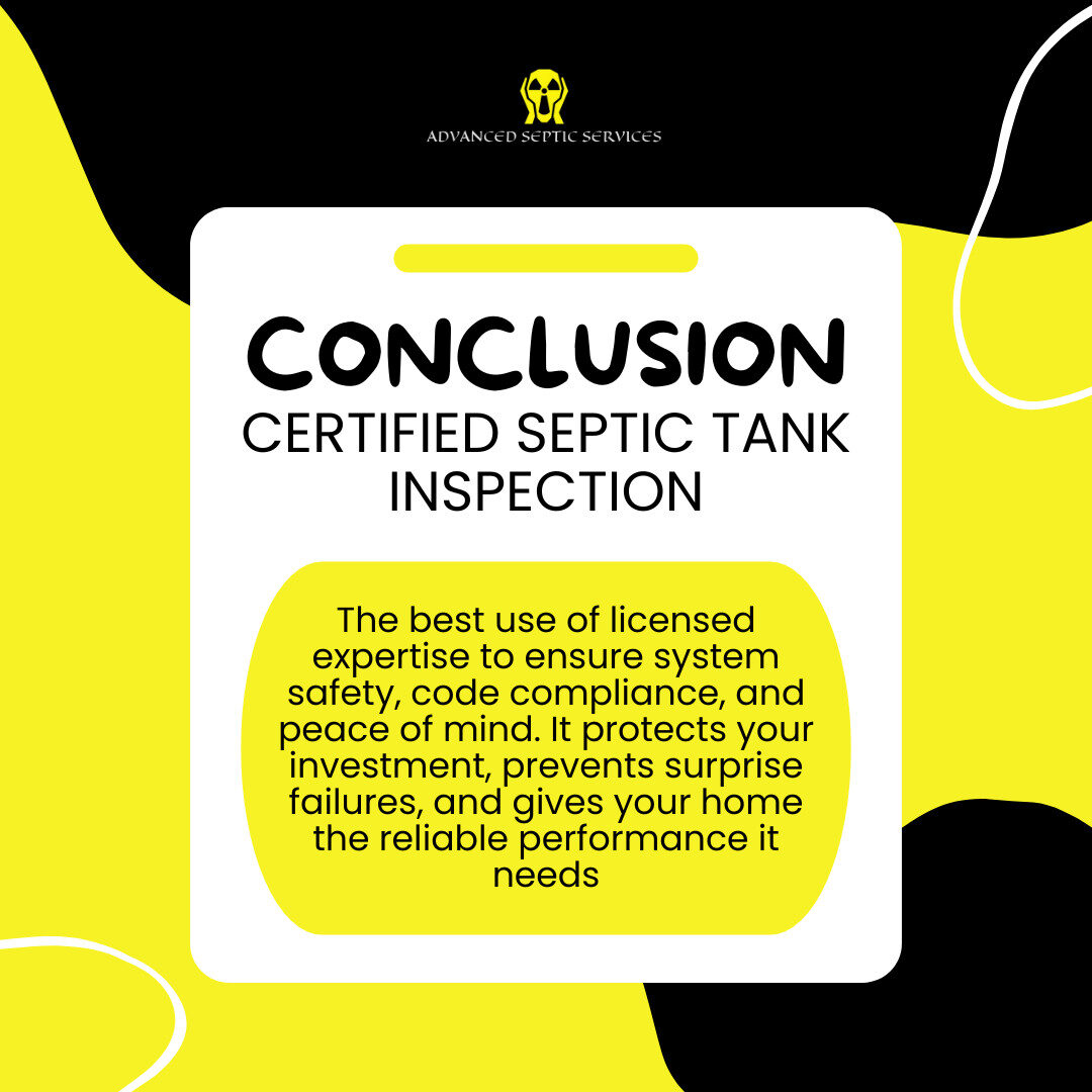 Certified Septic Tank Inspections: Licensed Experts You Can Trust