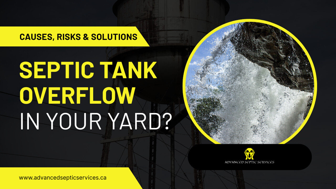 Septic Tank Overflow in Your Yard? Causes, Risks & Solutions
