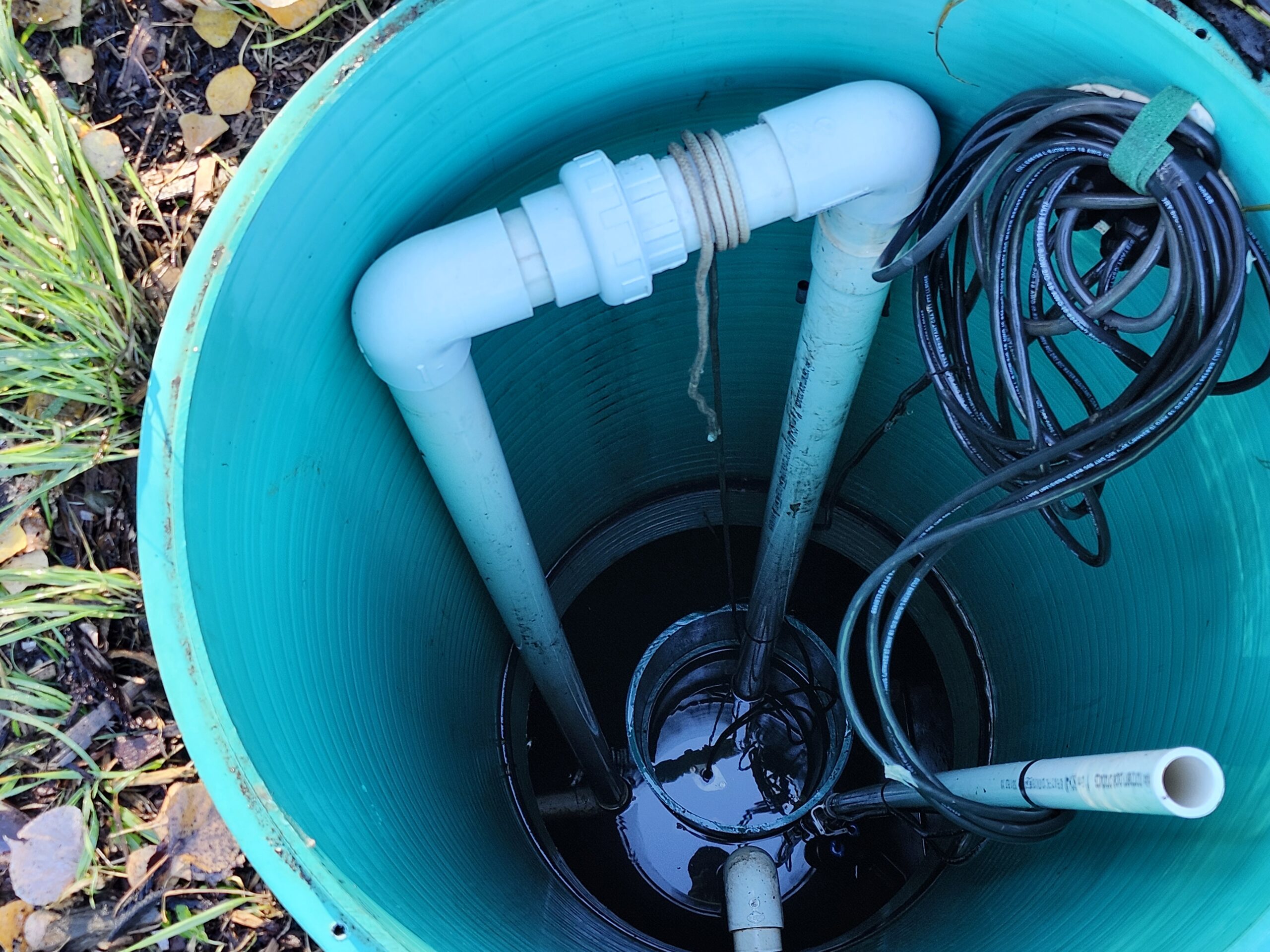 septic system inspection - components