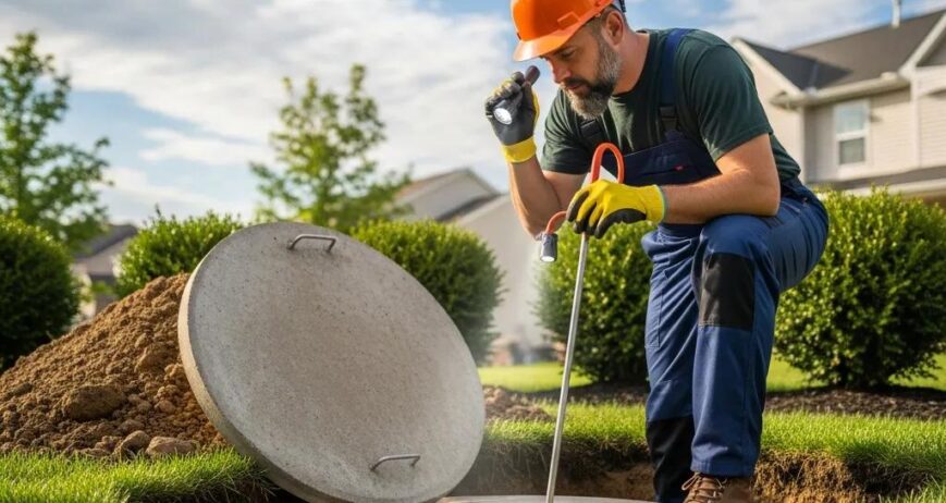 professional-inspecting-a-residential-septic-system-highlighting-maintenance-importance-20b8b49f-1a7c-4de7-88e9-fcdda6086392